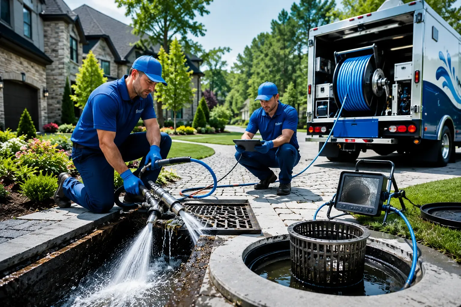 Local outdoor drain cleaning professionals in Rockport, TX